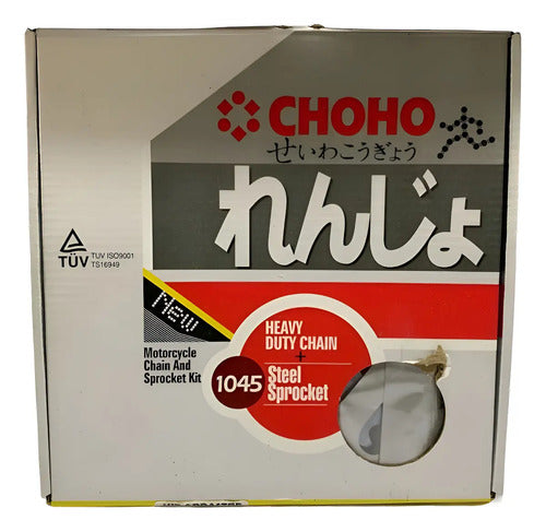 Kit Arrastre Xtz 150 45t/14 Choho Cadena Buje Sólido