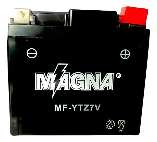 Batería Magna Ytz7v Para Moto Nmax Pulsar Ns160 Xre 300