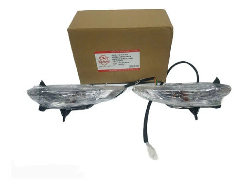 Direccionales Delanteros Crypton 115 Carburada Calidad Oem