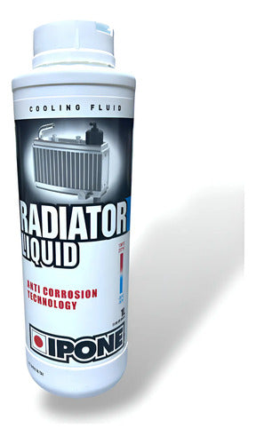 Liquido Refrigerante Moto Ipone Radiador Liquid 1l Frances