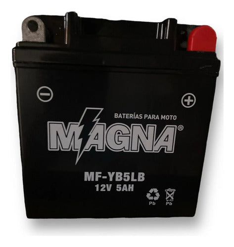 Bateria Moto Gel Fz16 Akt 110 Crypton Pulsar 135 Yb5l-bs