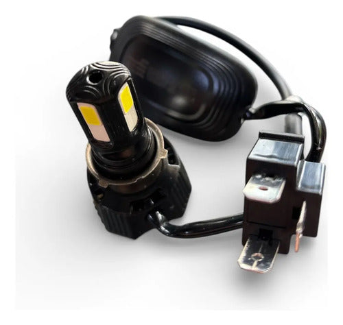 Bombillo Led Moto H4 Ac/dc Calidad Premium