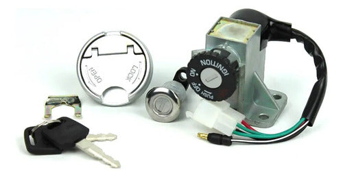 Kit Switch Encendido Agility 125 Rs Naked Calidad Premium