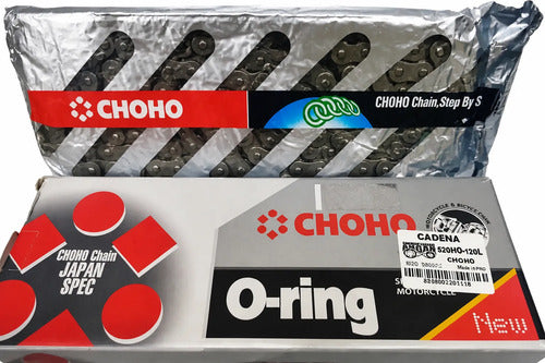Cadena 520ho-120l Ns200 Z250 Xtz250 Choho Oring