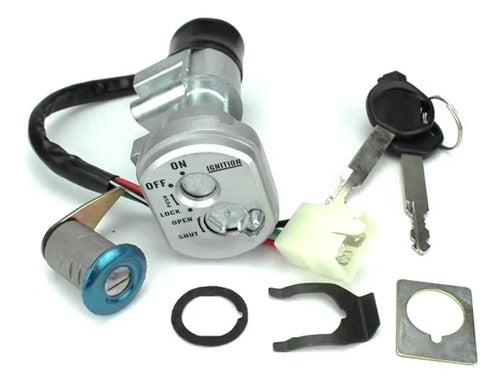 Kit Switch Inicio Akt 125 Flex Calidad Premium