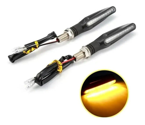 Direccionales Led Universales Para Motos (par)